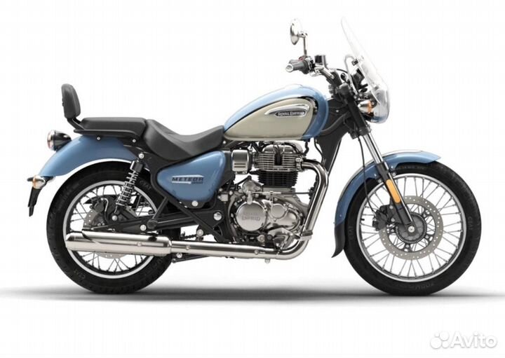 Royal Enfield Meteor 350 Aurora Blue