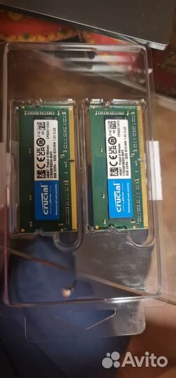 DDR4 3200 8gb 2 шт
