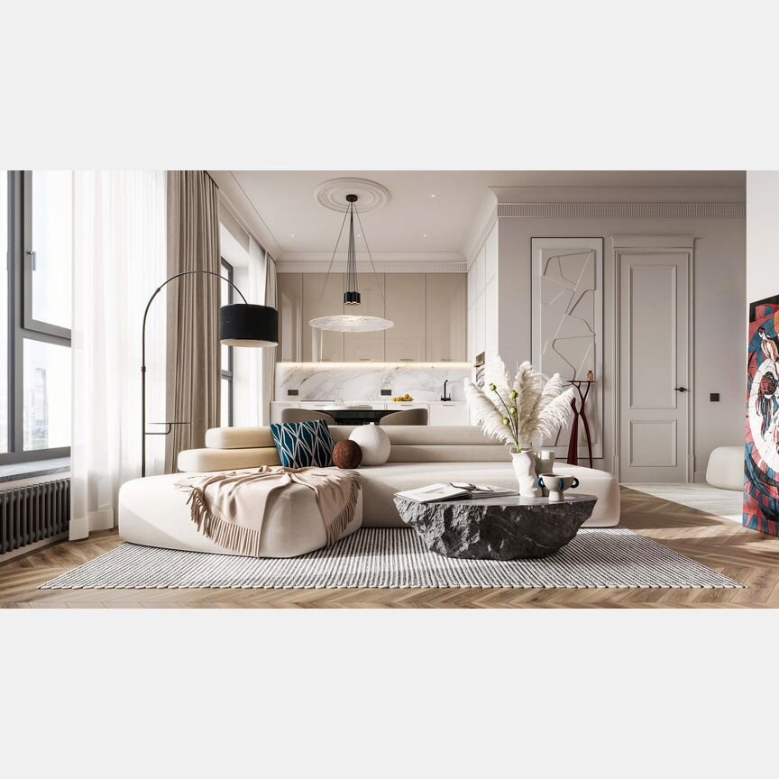 3-к. квартира, 85,5 м², 14/32 эт.