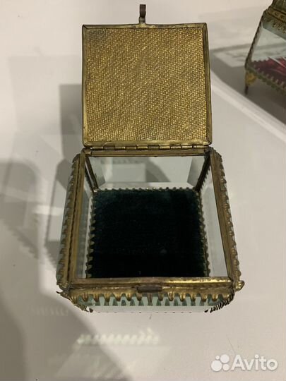 Стеклянные шкатулки СССР