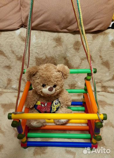 Бизиборд, качель