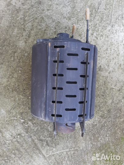 Печь буржуйка чугунная бу