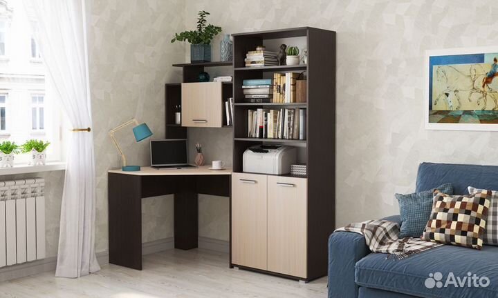 Письменный стол пкс 8 со стеллажом