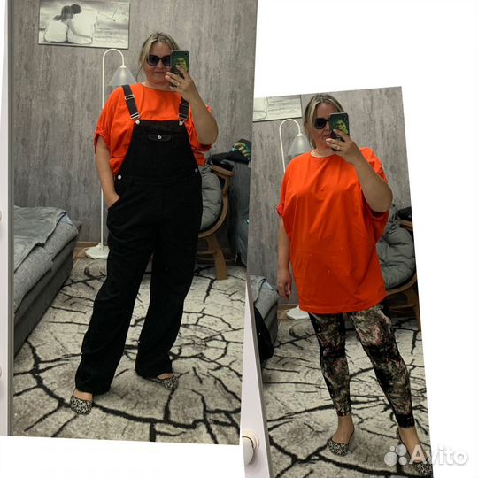 Футболка-туника р.52-54