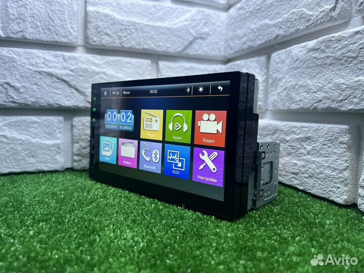 Магнитола 1 din с экраном 7 дюймов