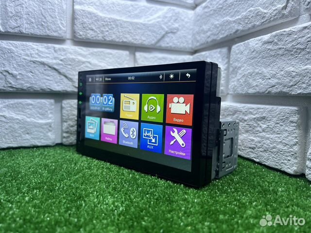 Магнитола 1 din с экраном 7 дюймов