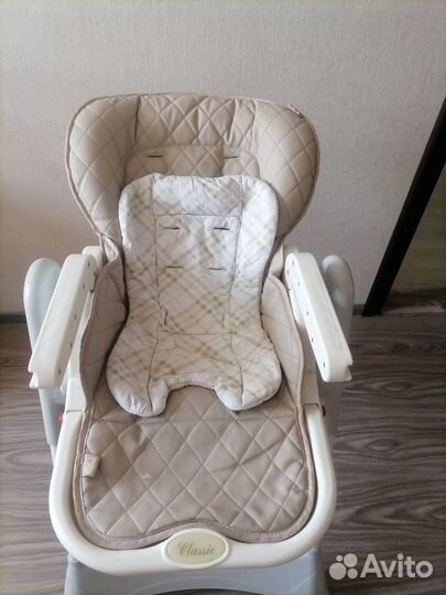 Стульчик для кормления happy baby classic