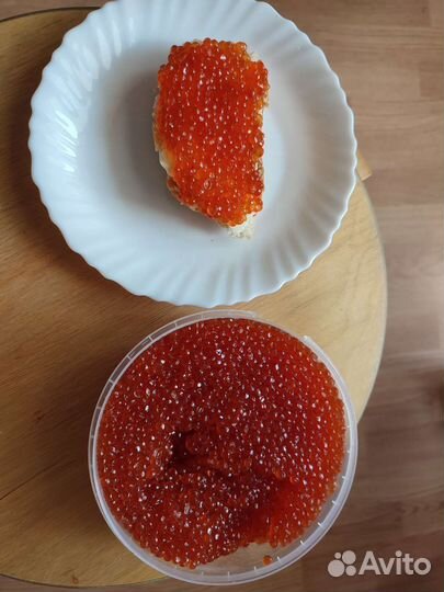Красная икра горбуша, кета, нерка