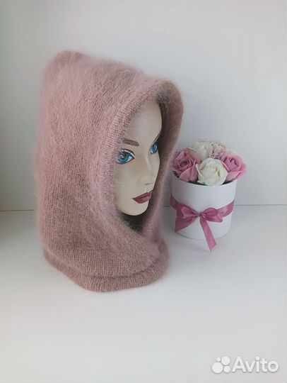 Капор женский из пуха норки