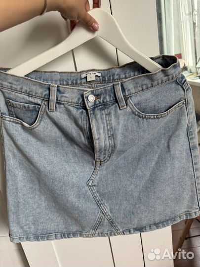 Джинсовая юбка ostin