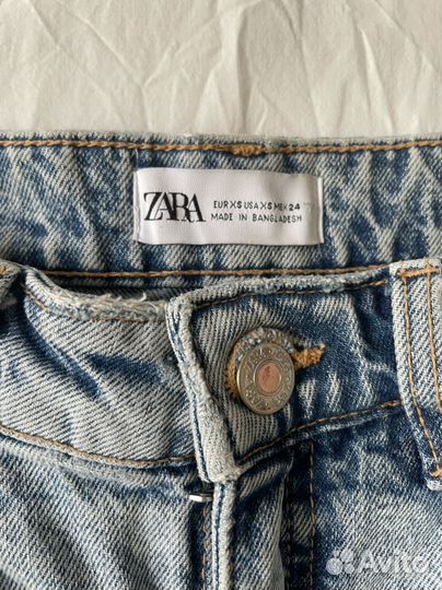 Джинсовая юбка zara