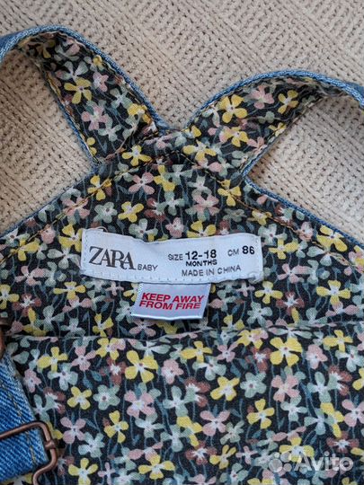 Сарафан для девочки Zara,р-р 86