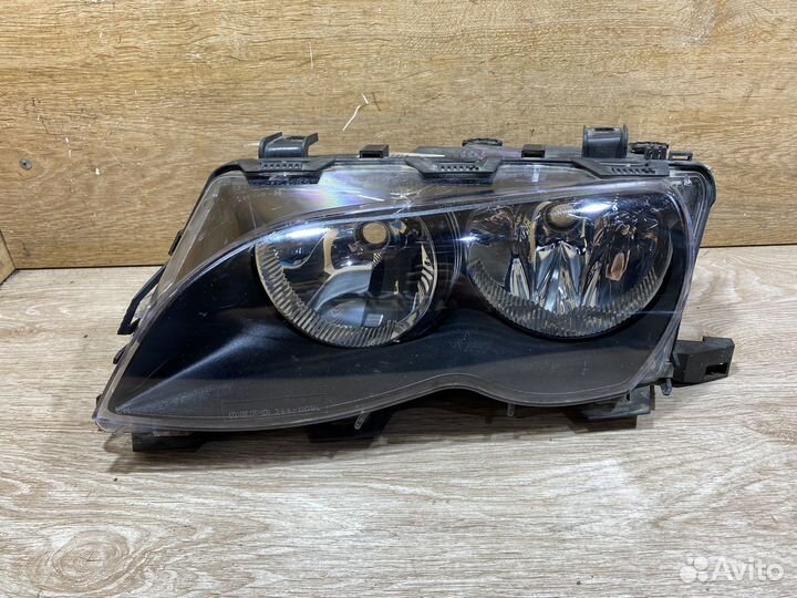 Фара передняя левая BMW E46 седан, рест 142327