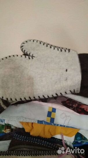 Шапки варежки шерсть 100 и тд