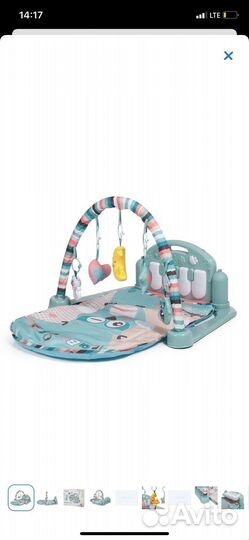 Развивающий коврик с пианино