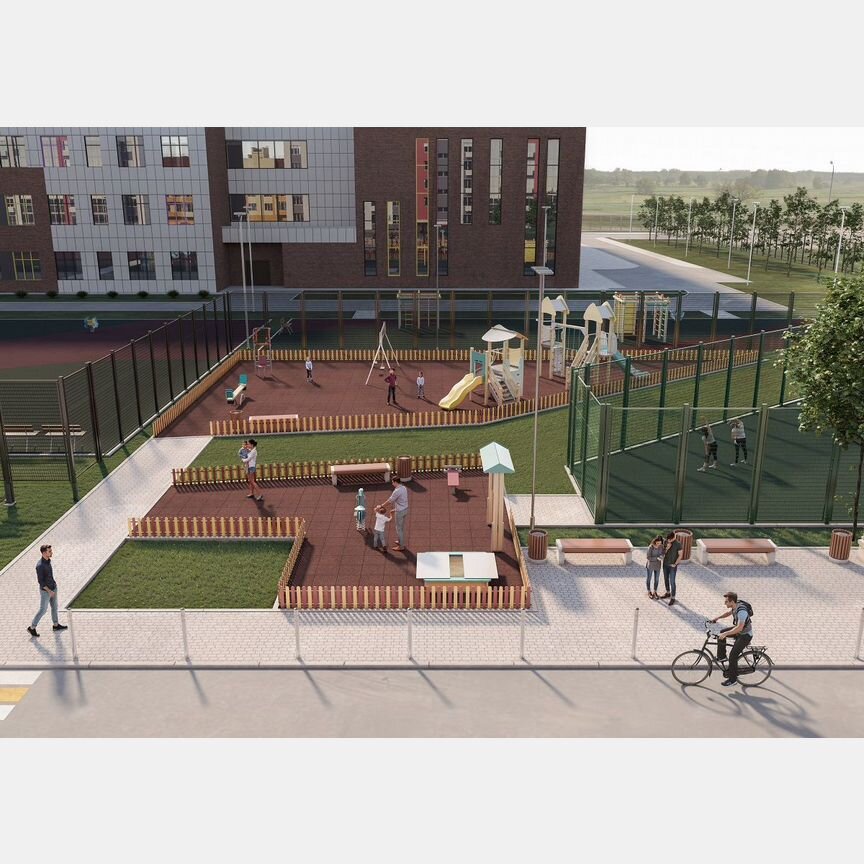 2-к. квартира, 58,4 м², 1/5 эт.