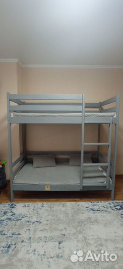 Двухъярусная кровать домик бу