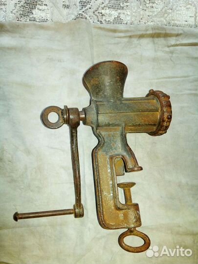 Старая советская мясорубка