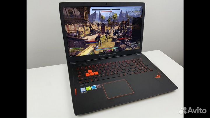 Игровой ноутбук asus GL702V