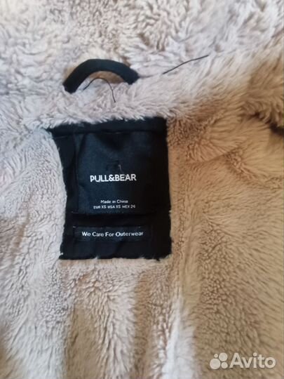 Парка зимняя рull & bear. XS