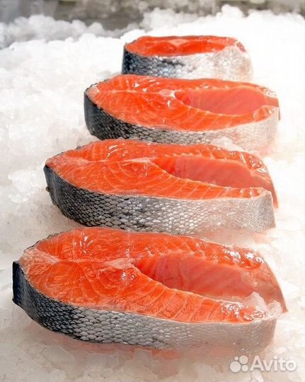 Стейк лососевых в ассортименте