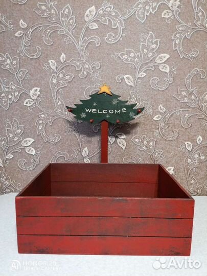 Ключница деревянная