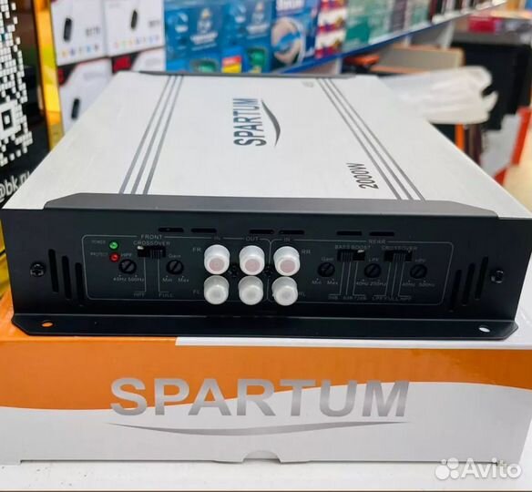 Усилитель автомобильный Spartum 455 на 2000W