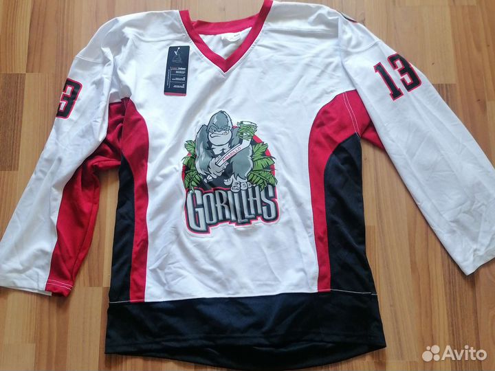 Футболки с длинным рукавом хоккейная