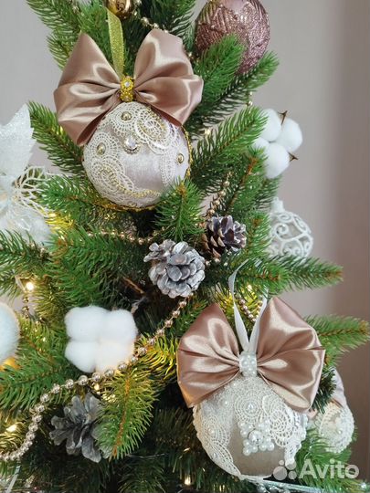 Новогодние шары ручной работы