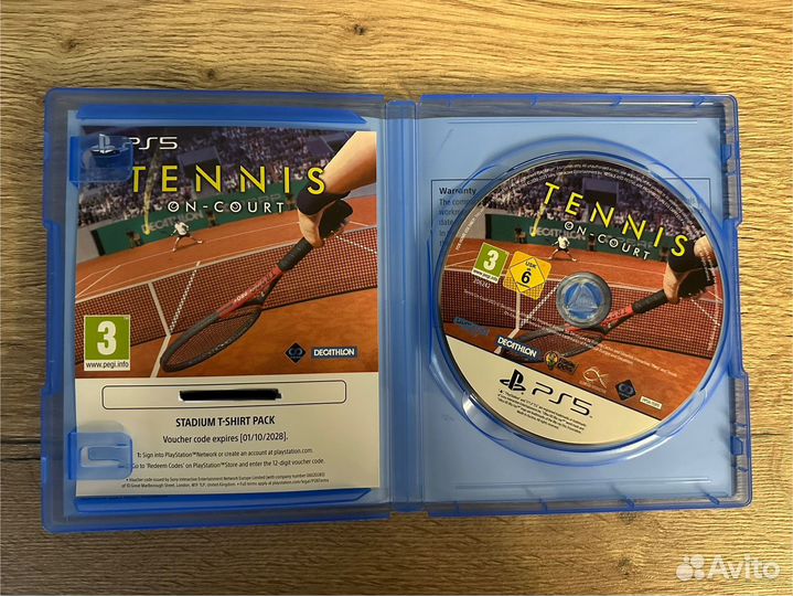 Tennis on court ps5 VR2