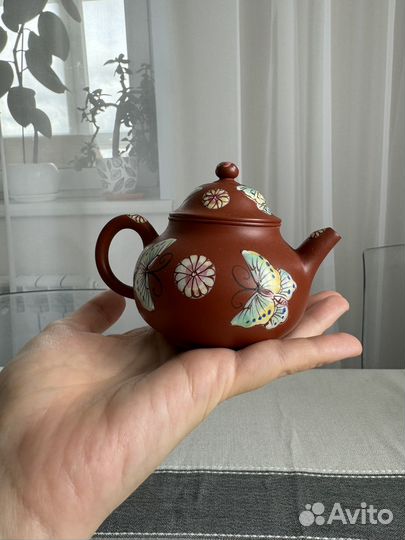 Чайник из исинской глины 