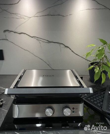 Гриль электрический новый