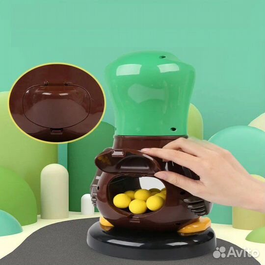 Игровой набор «Утка с 2 бластерами и шариками»