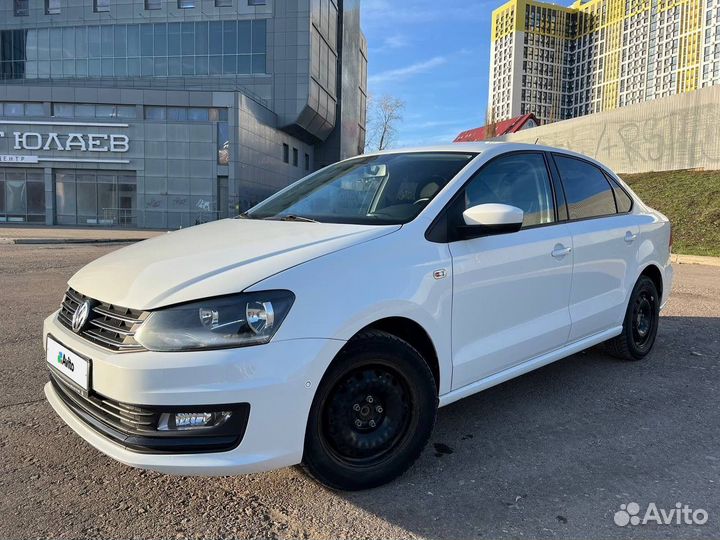 Volkswagen Polo 1.6 AT, 2017, 70 700 км