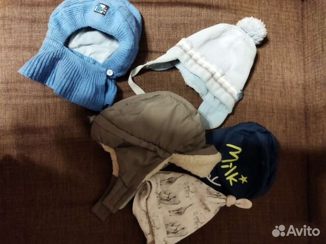 Шапки для мальчика разные