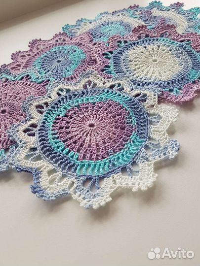 Салфетки подставки под горячее или цветы