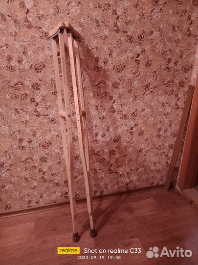 Костыли подмышечные взрослые