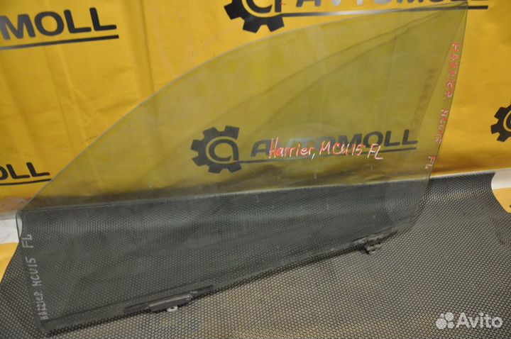 Стекло двери переднее левое toyota harrier MCU15W