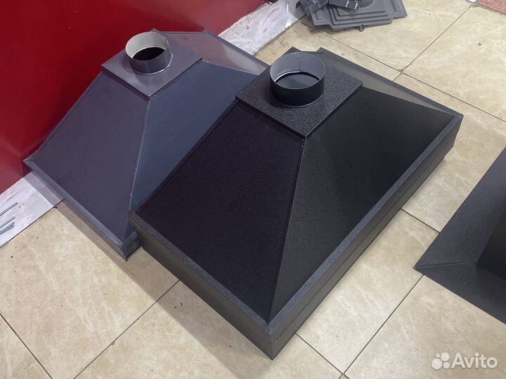 Зонт из нержавейки с жироуловителем 100*60mm цена