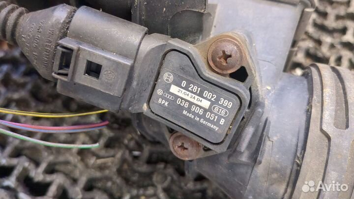 Радиатор интеркулера Volkswagen Bora, 2004