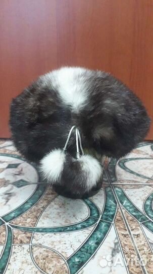 Берет женский меховой