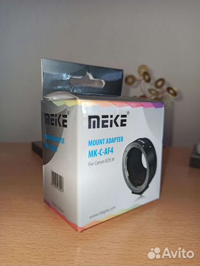 Адаптер на фотоаппарат canon eos M на EF