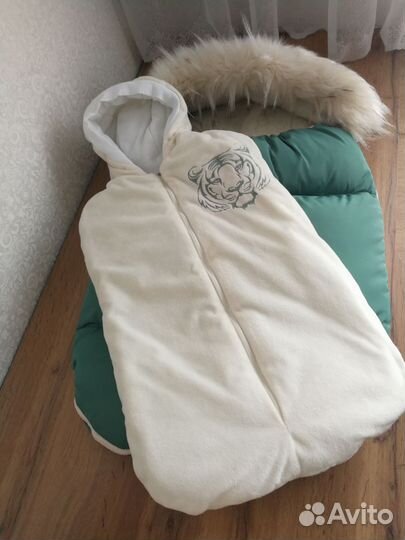 Конверт-кокон на выписку и на повседневную носку