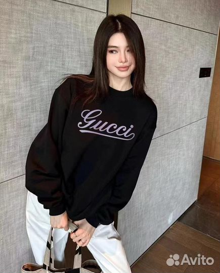 Черный свитшот Gucci