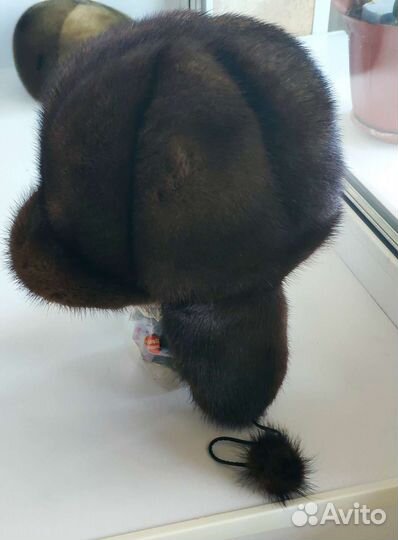 Шапка норковая размер 56