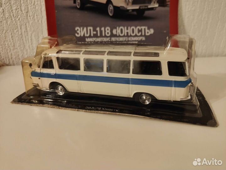 Модель ЗИЛ-118 юность АВТОЛЕГЕНДЫ СССР 1:43