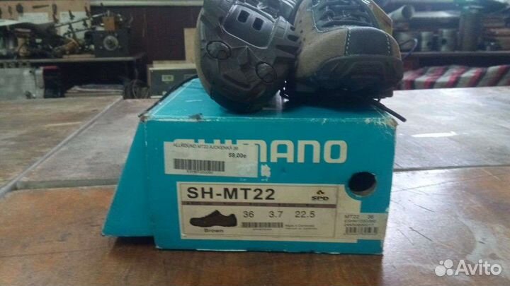 Велотуфли shimano sh-mt22