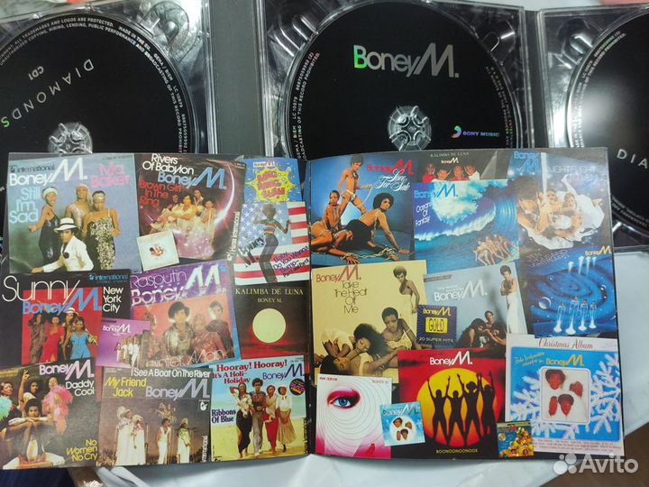 Фирменный CD audio диск Boney M