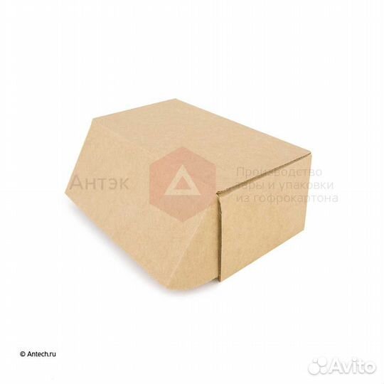 Маленькая коробка 100*59*44 мгк Т24E бурая