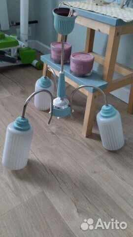 Люстра+бра СССР стилизованные(все новое)